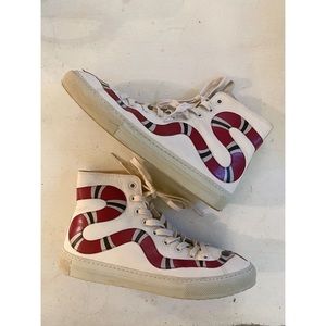 Gucci Major Snake High Tops Size Size 37.5